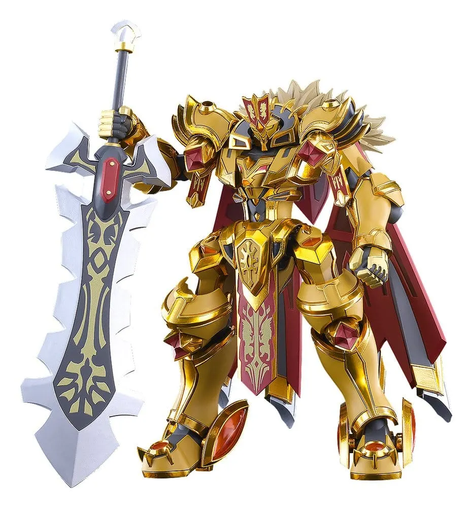 MODEROID Goldleo (Royal Metallic Ver.) &ndash; Knight's & Magic 14 cm