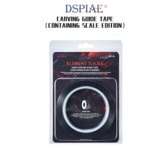 DSPIAE Carving Guide Tape 2mm (With Scale)